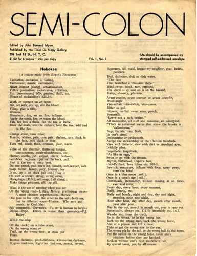 semi-colon