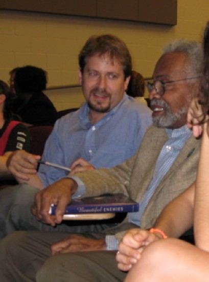 Andrew Epstein and Amiri Baraka, March 2007, Florida State University