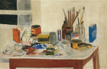 Jane Frelicher, The Painting Table (1954)